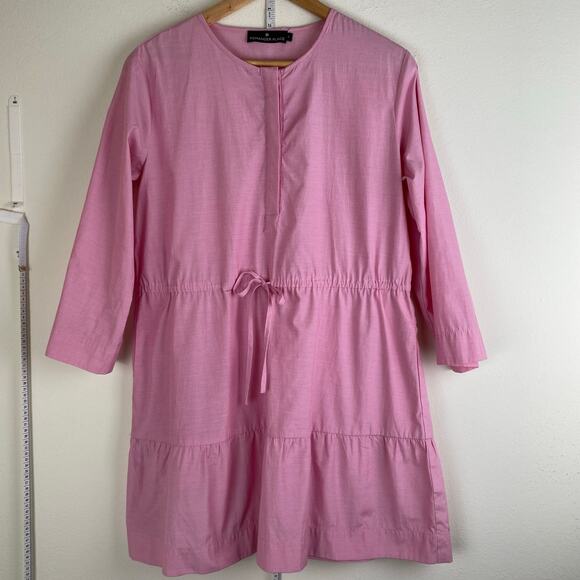 Tuckernuck Pomander Place Lucy Pink Mini Dress Size Small - Picture 7 of 13